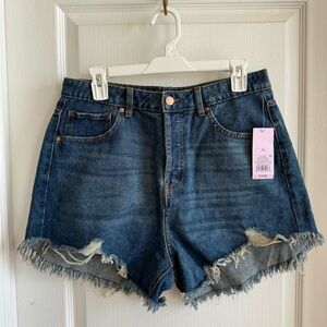 Wild Fable blue high rise jean shorts 10